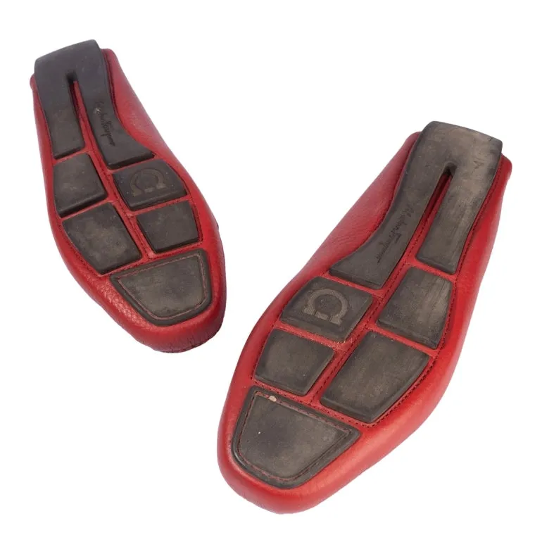 Ferragamo Parigi Gancini Driver Loafers