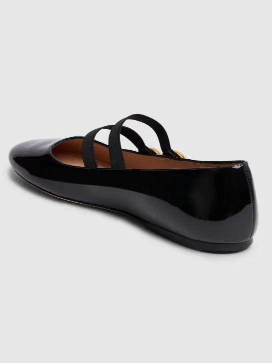 Moschino   5mm Patent leather flats 